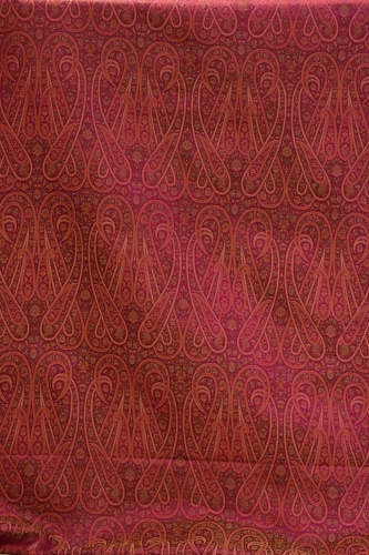 Handloom Pure Silk Jamawar Fabric